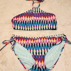 Athleta 2 piece swimsuit